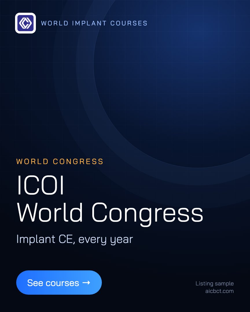 World implant course: ICOI