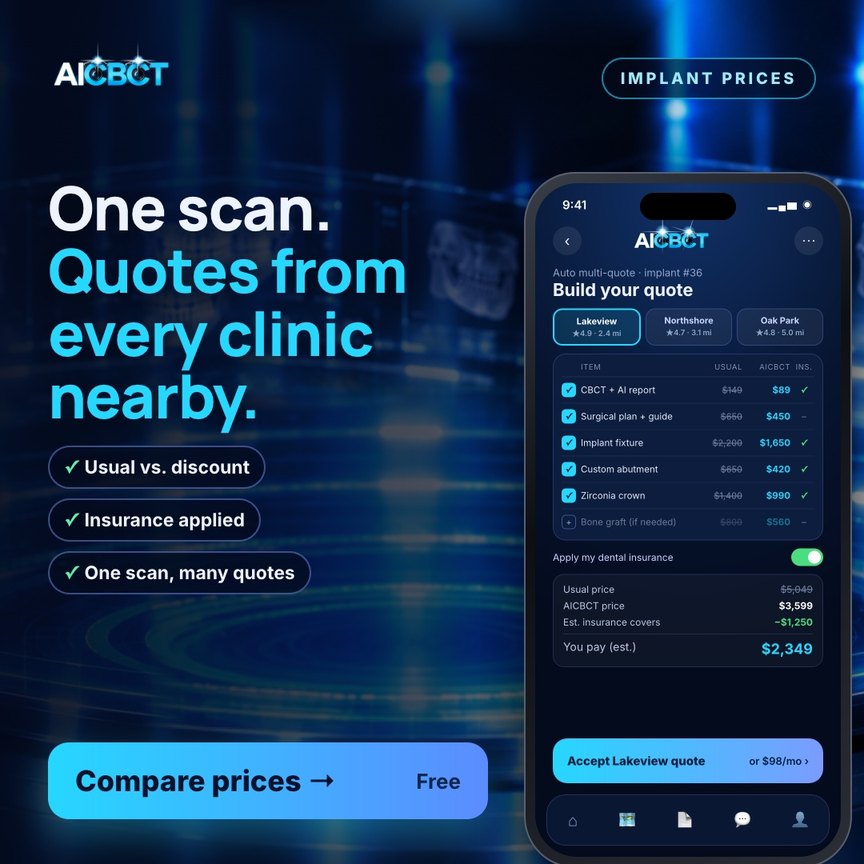 One scan, quotes from every clinic