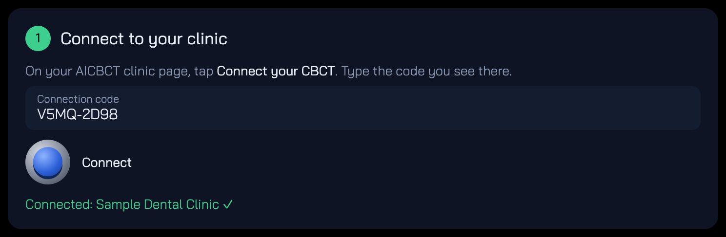Connected ✓